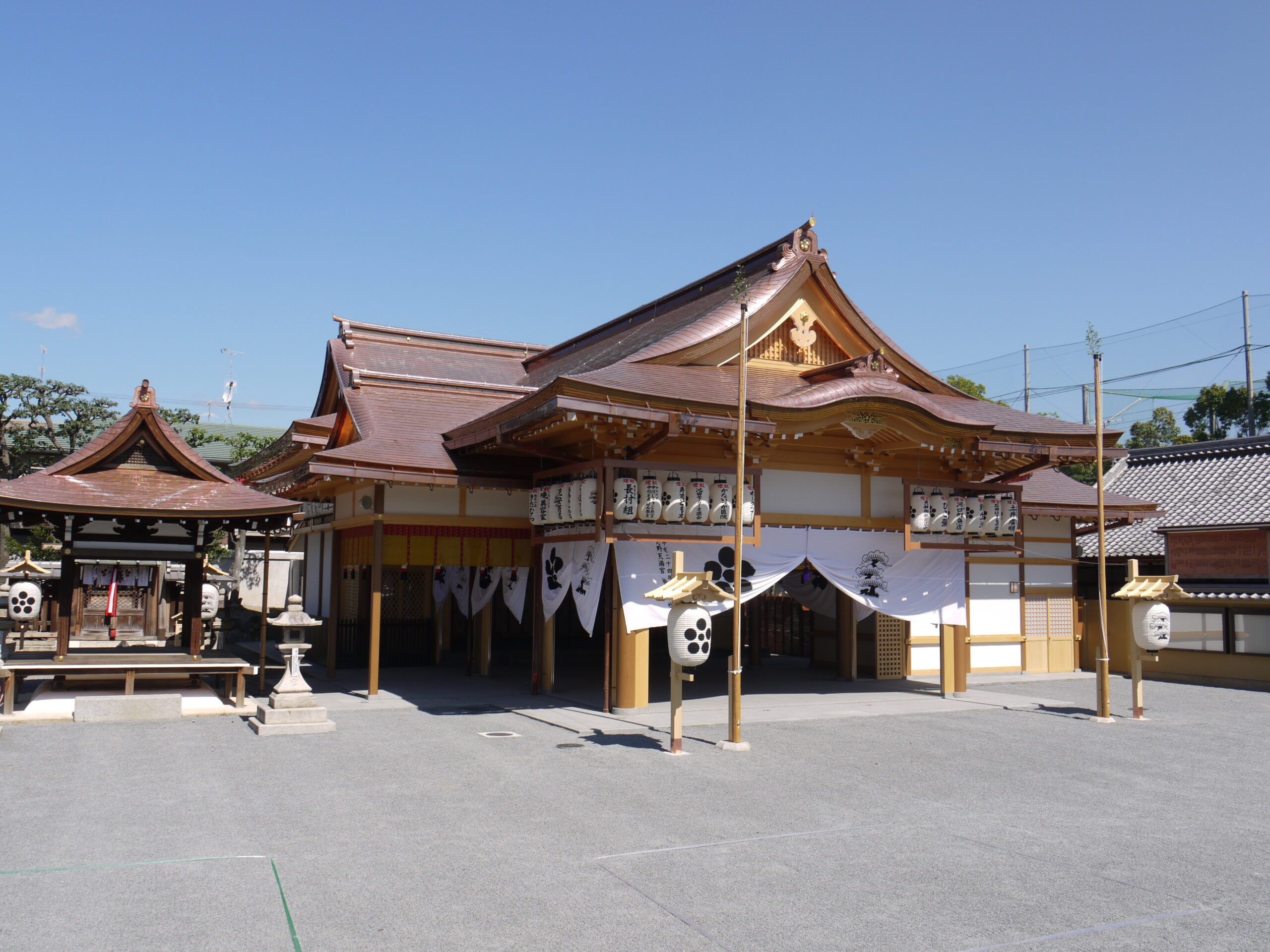 御旅所御輿殿建て替え