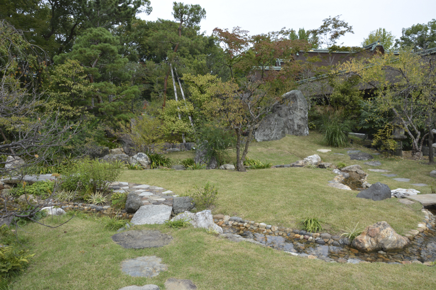 「船出の庭」完成