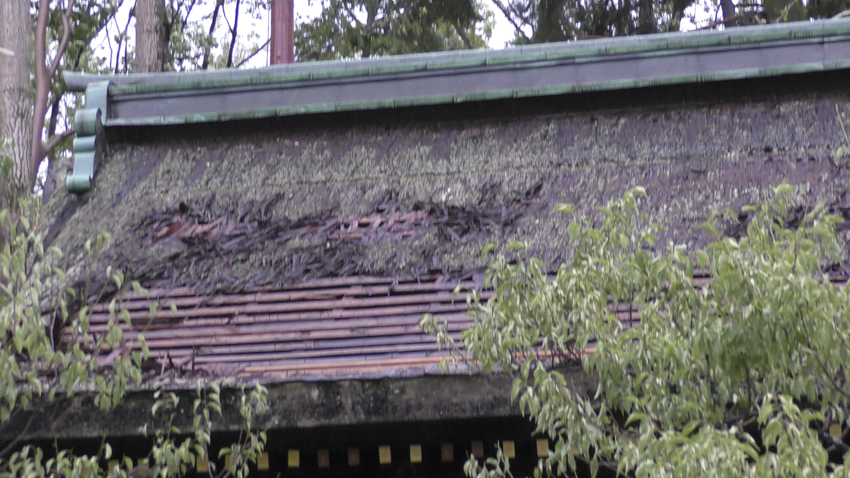 台風18号・21号により回廊被災